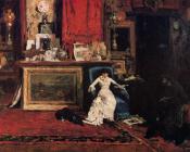 威廉 梅里特 查斯 : Interior of the Artist's Studio aka The Tenth Street Studio